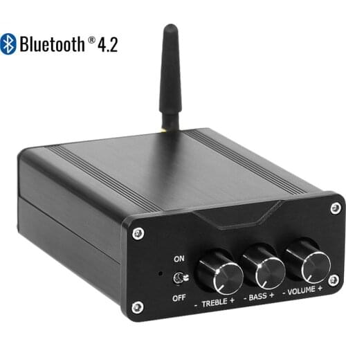 AIYIMA TPA3221Power Amplifier Bluetooth 4.2 Class D105Wx2 Stereo 2.0 Channel Audio Sound Amplifier For DIY Home Theater
