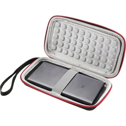 2019 New Hard for Xiaomi Mi 10000mAh Power Bank 3 Two-way Quick Charge USB-C Dual Input Dual Output 10000 mAh Powerbank Bags