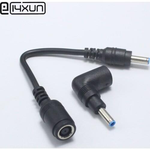 1pcs 7.4*5.0mm to 4.5*3.0mm with Pin DC Power Charger Adapter Converter Connector for DELL for HP blue tip