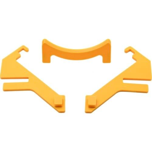 1pcs Plastic Yellow Bee Honey Bucket Rack Holder Frame Grip Honey Stand Beekeeping Tool Easy Pouring Honey