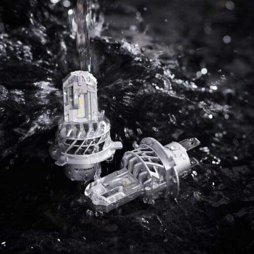 2x Auto LED 9003(H4) Headlight Bulbs 6000K 40W White Beam 50,000 Hours IP68