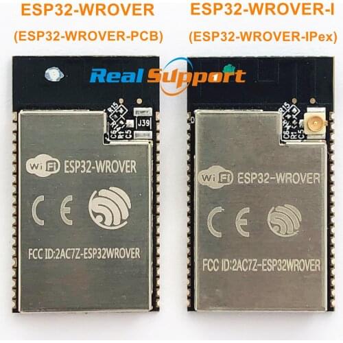 650PCS/REEL ESP32-WROVER ESP32-WROVER-I ESP32 Module 4MB SPI flash 8MB PSRAM PCB antenna / IPEX antenna Espressif Original