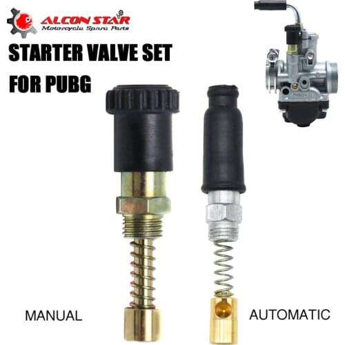 Alconstar-9538 Manual Pull Choke Assembly/53002 Automatic Choke Dellorto Carburetor Carb For PHBG 17.5AD 19DS 21AS Moped Scooter