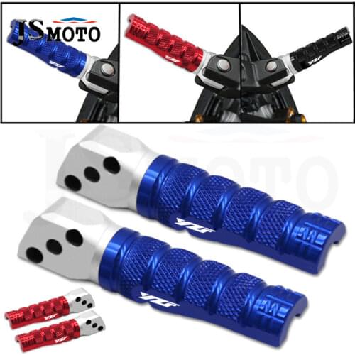 CNC Aluminum Footrest Pedal Pedals Pegs For Yamaha YZF-R1 R15 R25 R3 R6 YZF 1000 2008-2020 Motorcycle Passenger Rear Foot Pegs