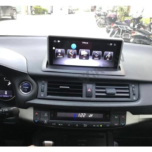 Android Car Radio For Lexus CT200 2011-2018 GPS Navigation PX6 Multimedia Player Radio Auto Stereo carplay WIFI