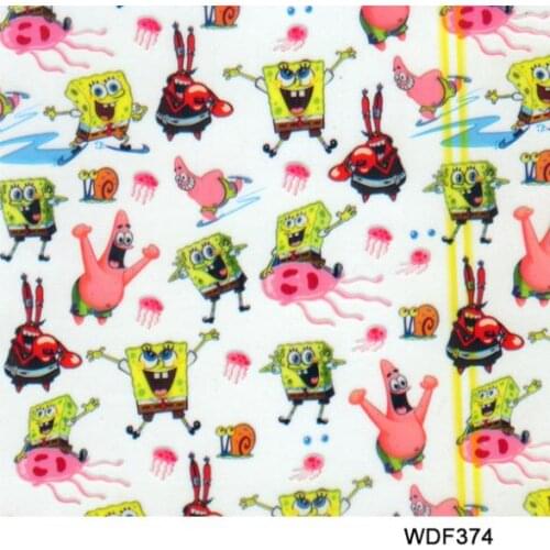 C024 Printing Materials 50 square Width 1m cartoon pattern hydrographic transfer printing film