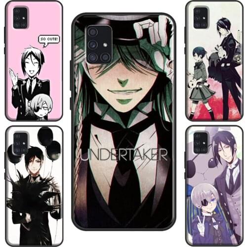 Black Butler Kuroshitsuji Case For Samsung A32 A12 A42 A52 A72 A21S A20e A11 A31 A51 A71 A10 A20S A30 A40 A50 A70