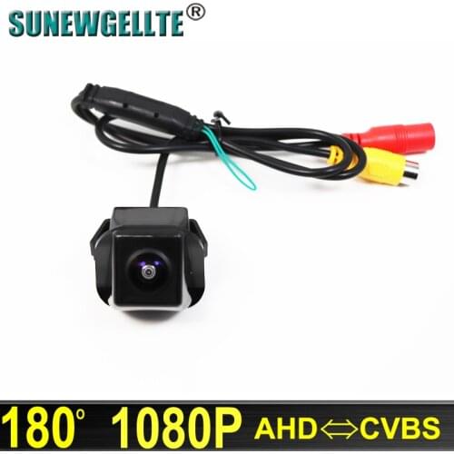 HD 180 Degree 1280P Fisheye Sony Starlight Night Vision Car Reverse Backup Rear View Camera For Toyota Alphard Vellfire
