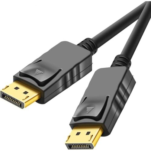 Displayport Cable High Speed 1080P 4k Male to Male Adapter DP to DP Cable for HDTV Projector laptop PC HDTV