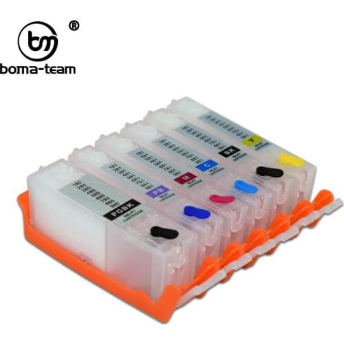 PGI480 PGI-480 CLI-481 Refill Ink Cartridge With permanent chip For Canon PIXMA TS6140 TR7540 TR8540 TS8140 TS9140 Printers