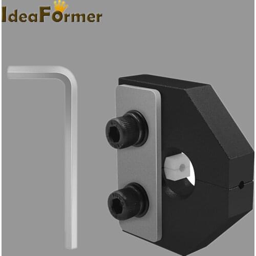 3D Printer Parts Filament Welder Connector 1.75mm PLA ABS Filament Sensor For Ender 3 Pro Anet SKR 3D Printer Aluminum Block