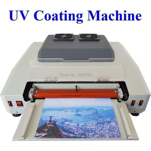 330mm Wide UV Laminating Photo Picture Protect Coating Laminator Machine