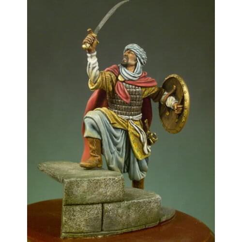 Resin Kits 1/32 Scale The Arab warriors 54mm soldiers Resin Model DIY TOYS