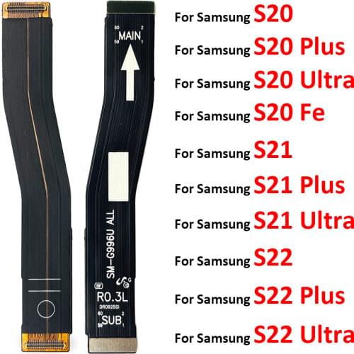 New For Samsung S21 Plus S21 Ultra Main Board Motherboard Connect Mainboard Flex Cable Ribbon