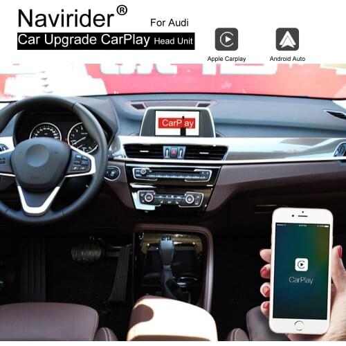 Car Upgrade Audio Video System Airplay Wireless Carplay Andriod Auto For BMW X1 Vioce Control GPS Map Music NBT Interface Black