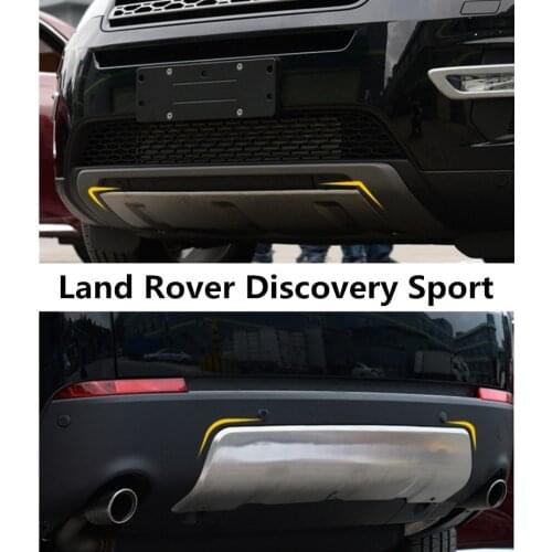 For Land Rover Discovery Sport 2015-2020 Front Rear Bumper Diffuser Guard Skid Plate High Quality Stainless Steel Car Accessorie