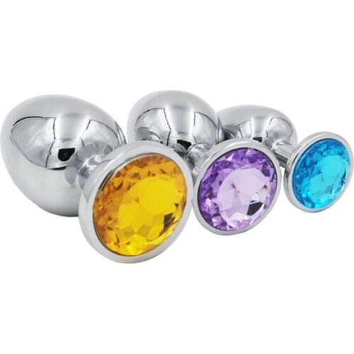 Adult Sex Toys For Woman Men Female Anus Masturbator Metal Butt Plug With Bullet Vibrator Anal G Spot Male Anus Prostate Massage