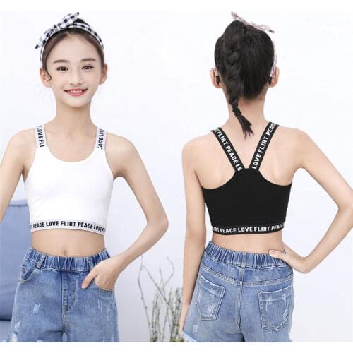 Camisole Tops Girls Bra Clothes Atlet For Ropa Interior Femenina Teenager Tank Top Cueca Infantil Underwear Vest Undershirt