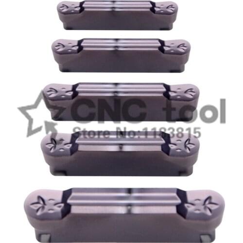 Carbide Grooving Inserts for Stainless Steel MRMN200-M MRMN250-M MRMN300-M MRMN400-M MRMN500-M PC9030 Lathe Cutter Tools CNC