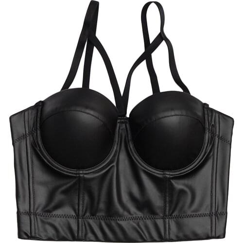 Womens Intimates Women Close-fitting Sleeveless Crop Tops Black Solid Color Boat Neck Camisole S/ M/ L/ XL Tube Tops