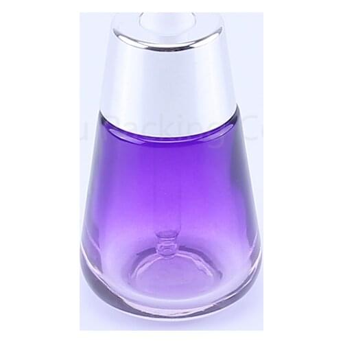 30ml Violet Glass Bottle With Dropper Essential Oil Bottle , 30cc empty Perfume bottles 200pcs