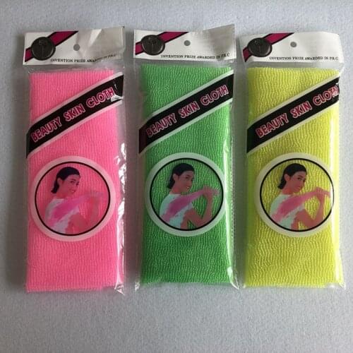 4pcs beauty skin exfoliating cloth washcloth Japanese body wash towel nylon bath towel skin polishing towel