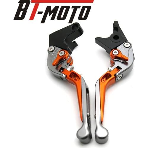 Fit For SCRAMBLER / STREET STREET CUP 2017 Extendable Folding Motorcycle CNC Aluminum Brake Clutch Levers Customizable LOGO
