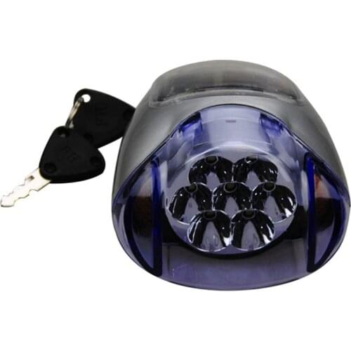 For Electric bicycle led binocular instrument 48v super bright headlight assembly conversion horn switch with lock