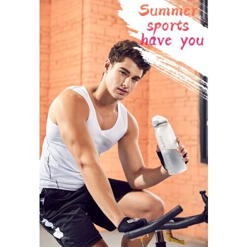 900ml Tritan plastic water bottle BPA free Gym water bottle Leak-proof Water Bottle Riding Travel Outdoor Explosion Sport Bottle