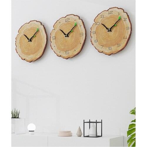 Decorativ Vintage Wooden Clock Cafe Office Home Kitchen Wall Decor Silent Clock design Art Large Wall Clock Gift home wallclock