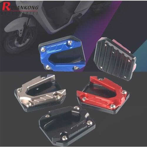 For NIU N1S U1 U+B US N-GT U1c NQi Uqi+ MQis Scooter Bike Motorcycle Side Stand Enlarger For NIU Kickstand Extension Plate Pad