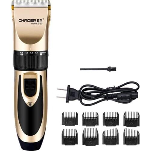 Professional Barber Electric Hair Clipper Rechargeable Hair Trimmer for Men Hair Cutting Machine Shaving Beard Electric Razor