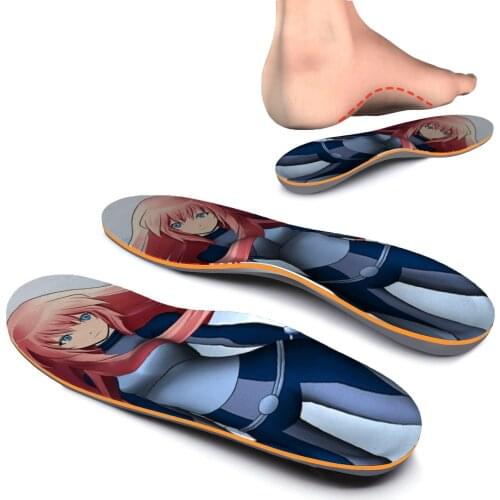 Soft Non-slip Arch Support Insole With Creative Cartoon Character Cover