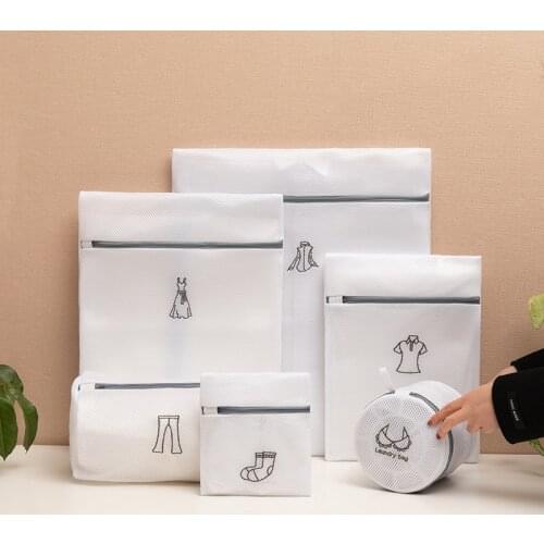 4/6pcs/Suit Wash Kit Laundry Bag For Washing Shoes Bra Socks Underwear Dirty Clothes Bag Goods For Home And Comfort Laundry