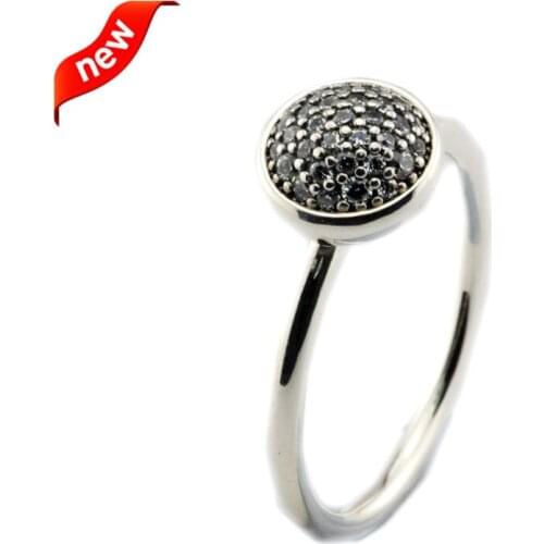 Dazzling Droplet Rings 100% 925 Sterling Silver Fine Jewelry Free Shipping