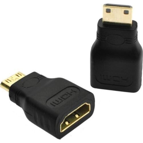 2pcs Mini HDMI to HDMI Adapter Female to Male F-M Converter Connector for HDMI HD 1080P Cable Adapter Device for HDTV