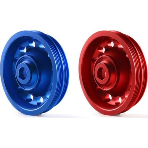 Belt Crank Pulley Rotatable Sturdy Professional Crank Shaft Belt Drive Pulley Crankshaft Pulley for Honda Civic- SOHC D16 92-95