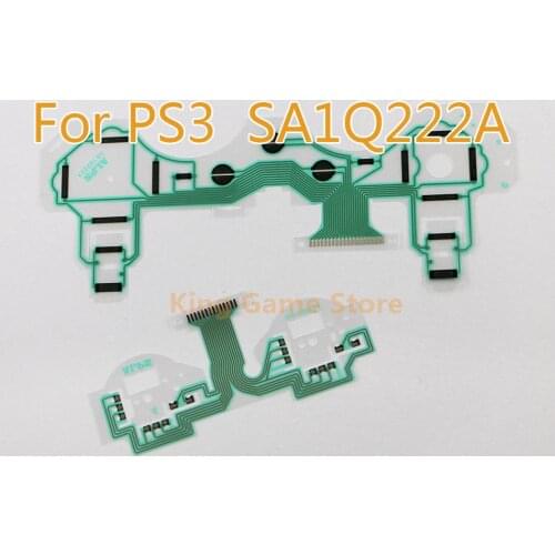 10sets Replacement For PS3 Controller SA1Q222A SA1Q224A Circuit Board Ribbon Cable Conductive Film For PlayStation PS3