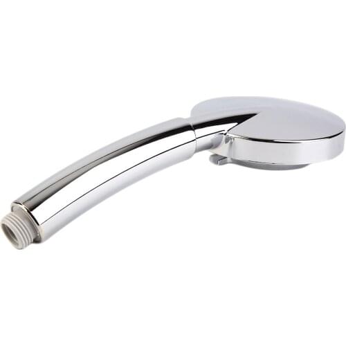 Super Deal Universal Durable Stylish Silver Handheld Water-Saving Pressure Rain Shower Head Bathroom SPA Easy to Install