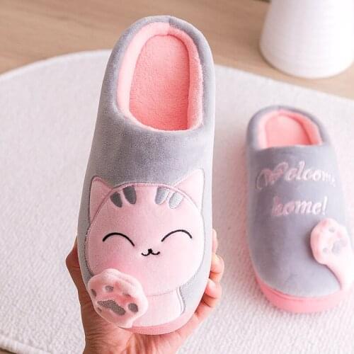 Home slippers women sandals 2021 comfortable warm cartoon women shoes indoor slippers shoes woman zapatos de mujer