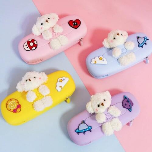 ZXXYZ Silicone Pencil Cases