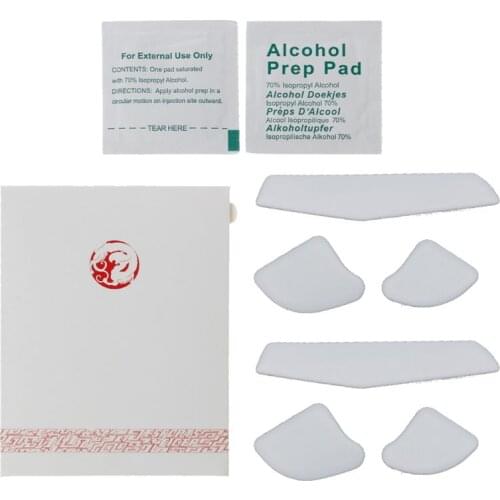 2 Sets/pack Tiger Gaming Mouse Feet Mouse Skate for steelseries Rival 700 Gaming Mouse White Mouse Glides Curve Edge