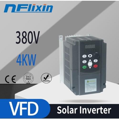 380V 4KW Solar Photovoltaic Compressed Water Pump DC-to-AC Inverter of Triple (3) Phase Output