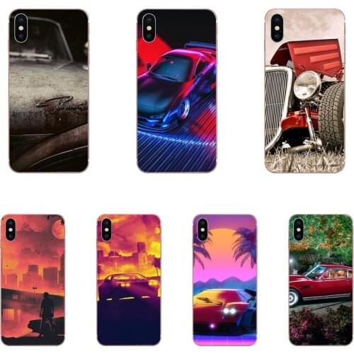 Retro Car Artwork For Samsung Galaxy A10 A20 A30 30S A40 A50 A50S A60 A70 A70S A80 A20E A51 A71 A9 2018 High Quality