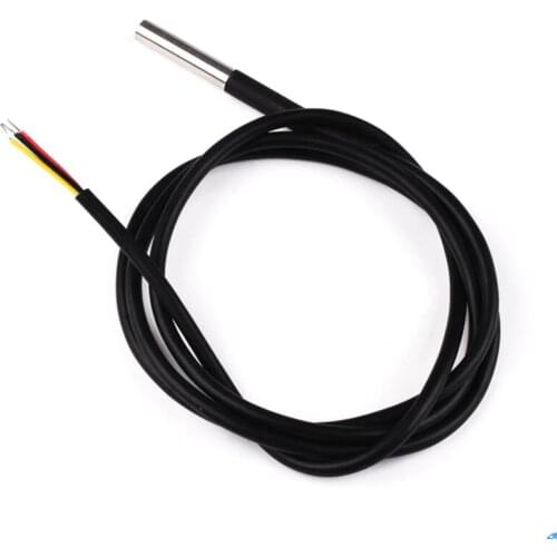 DS1820 Stainless steel package Waterproof DS18b20 temperature probe temperature sensor 18B20 for arduino