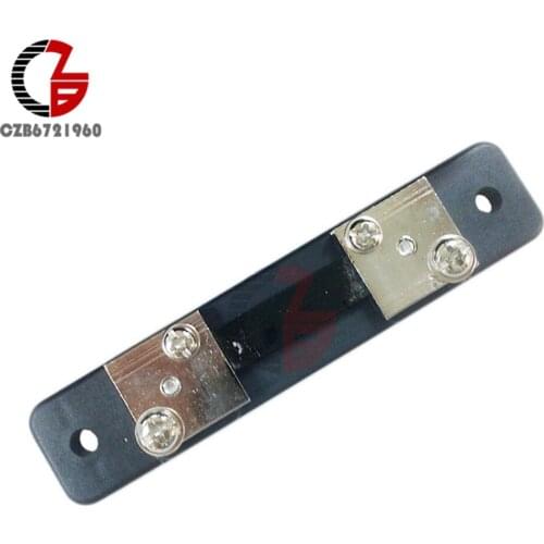 DC 75mV 10A Current Shunt Resistor For Amp Ammeter Panel Meter FL-2 NEW