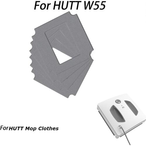 For HUTT W55 DDC5 DDC55 Mops for Electric Window Cleaner Robot Mops Spare Parts Kits Accessories