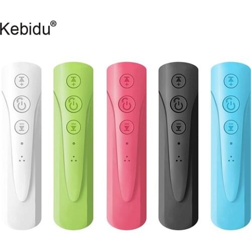 Kebidu Wireless Car Bluetooth Aux Receiver Adapter Car Kit 3.5mm Jack Aux Bluetooth Audio Music Receiver for phone Car Stereo