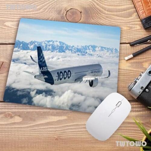 Cool New Airbus A350 Plane Gamer Speed Mice Retail Small Speed Mousepad Size For 18x22cm 21x26cm Rubber Mousemats