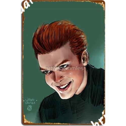 Jerome Valeska Metal Signs Cinema Living Room Club Bar Designing Wall Decor Tin sign Posters